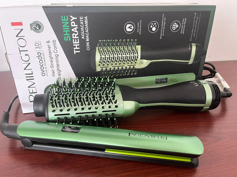 COMBO PLANCHA Y CEPILLO REMINGTON