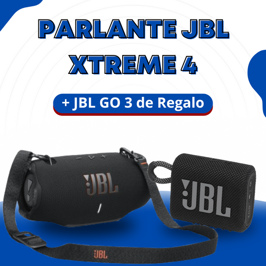 🔊 JBL Xtreme 4 + JBL GO3 Regalo – ¡Sonido Premium y Potencia al Máximo - solo hoy