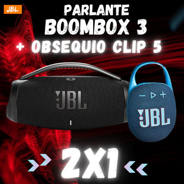 JBL BOOMBOX 3 + REGALO CLIP 5