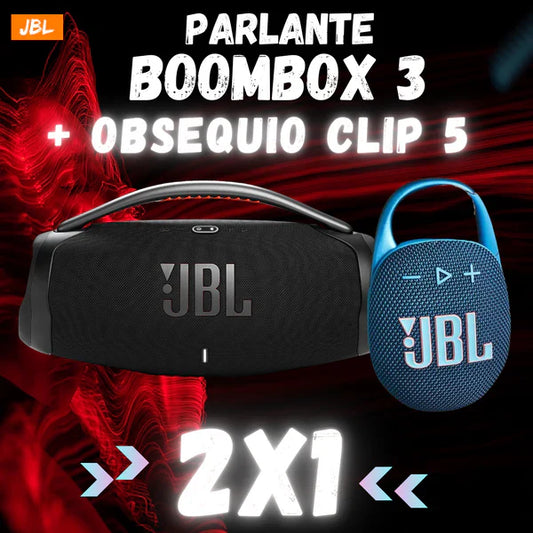 JBL BOOMBOX 3 + REGALO CLIP 5